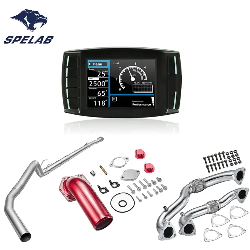 Dpf/Def/Egr/Up-Pipe 2008-2010 Ford 6.4L Powerstroke All-In-One Kit |Spelab 9
