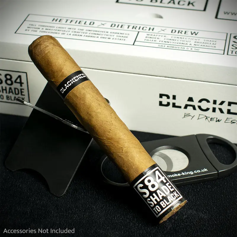 Drew Estate Blackened S84 Shade To Black Robusto Cigar - Single 2