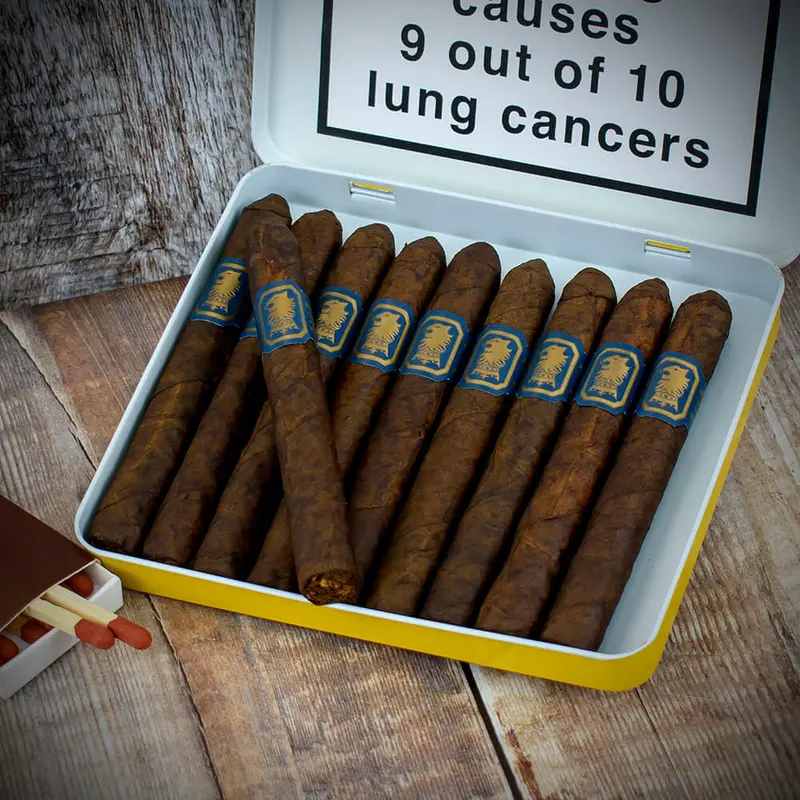Drew Estate Coronets Undercrown Maduro Cigars - Tin Of 10 2