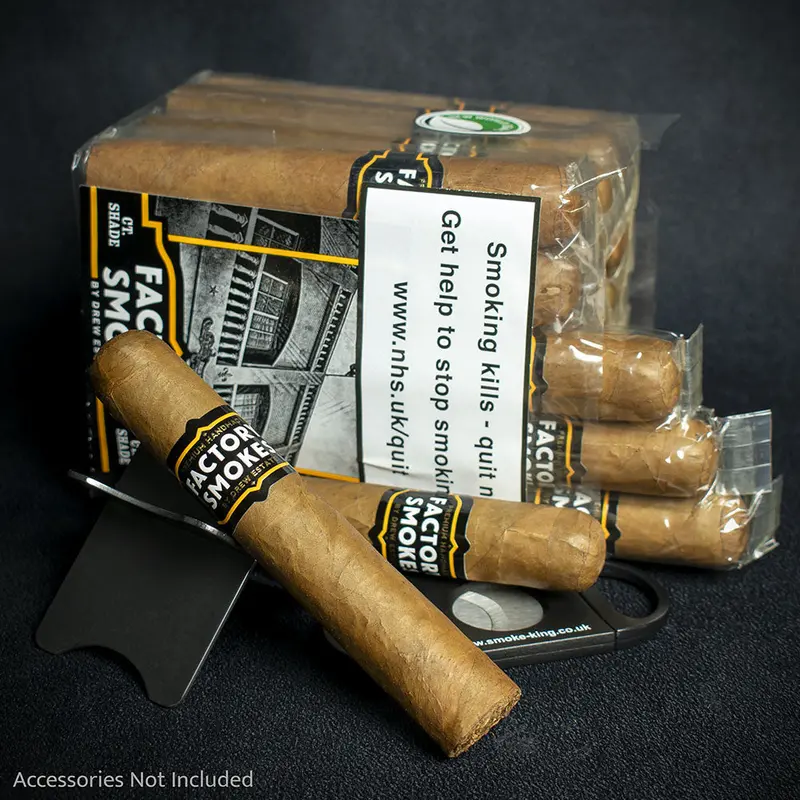 Drew Estate Factory Smokes New World Shade Robusto Cigars - Bundle Of 25 1