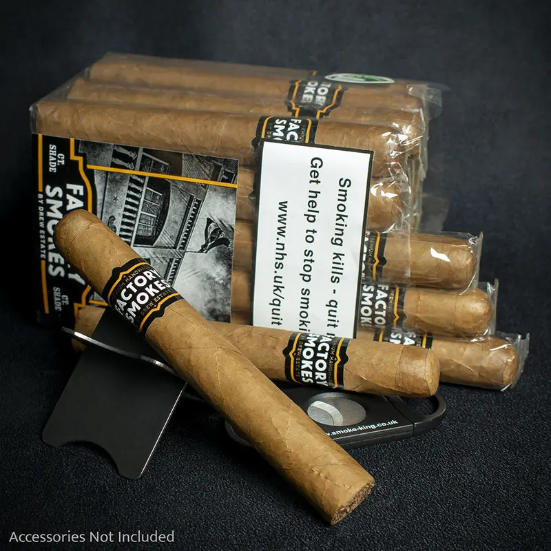 Drew Estate Factory Smokes New World Shade Toro Cigars - Bundle Of 25 1