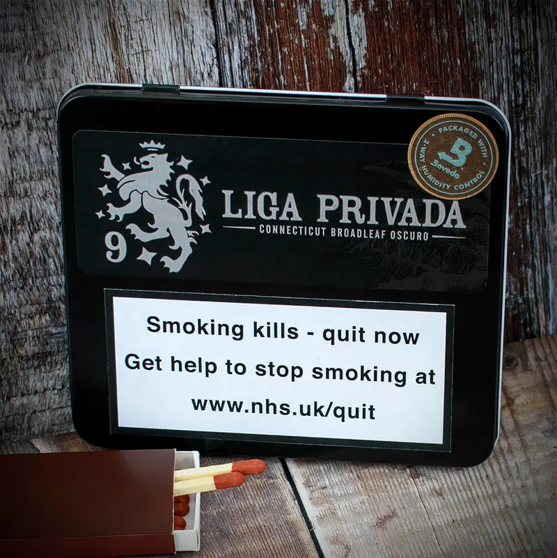 Drew Estate Tin Liga Privada No 9 Coronet Cigars - Tin Of 10 1