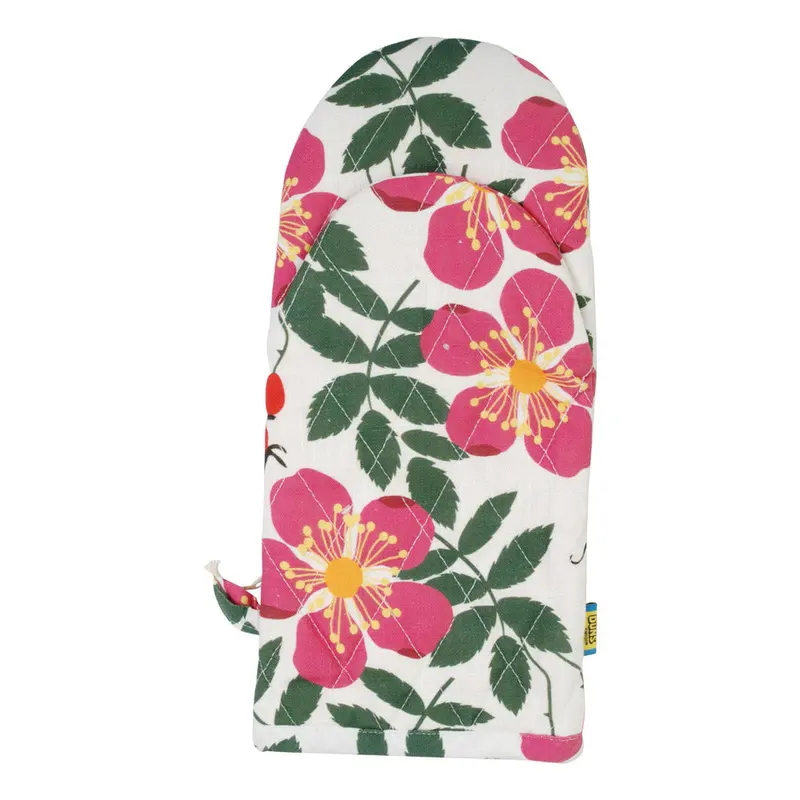 Duns Oven Glove - Geranium Rosehip 1
