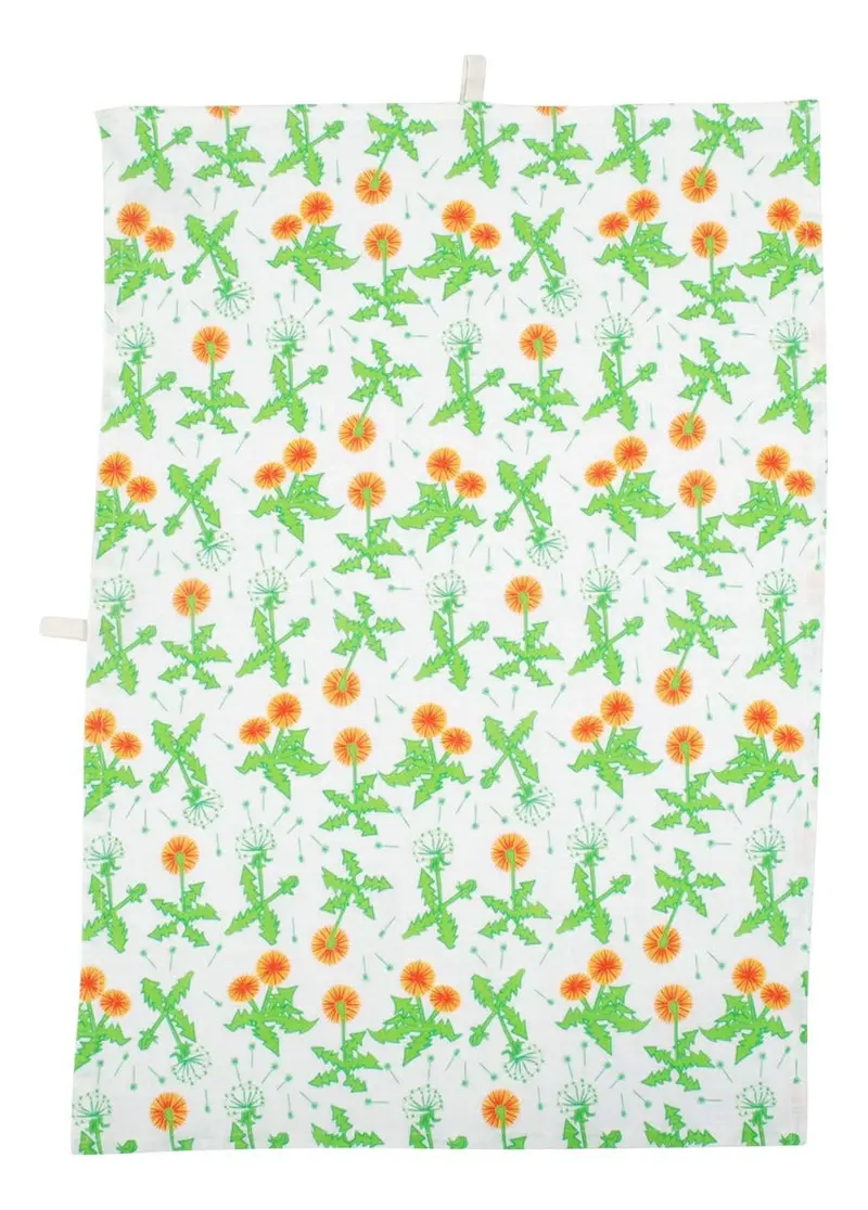 Duns Tea Towel - Dandelion 1
