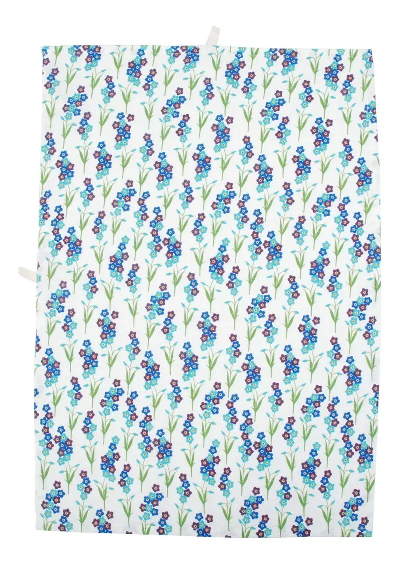 Duns Tea Towel - Forget Me Not 1