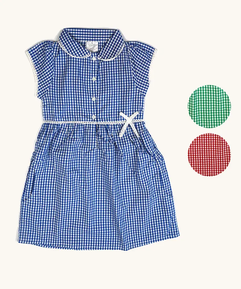 Eco Outfitters Gingham School Summer Dress 1