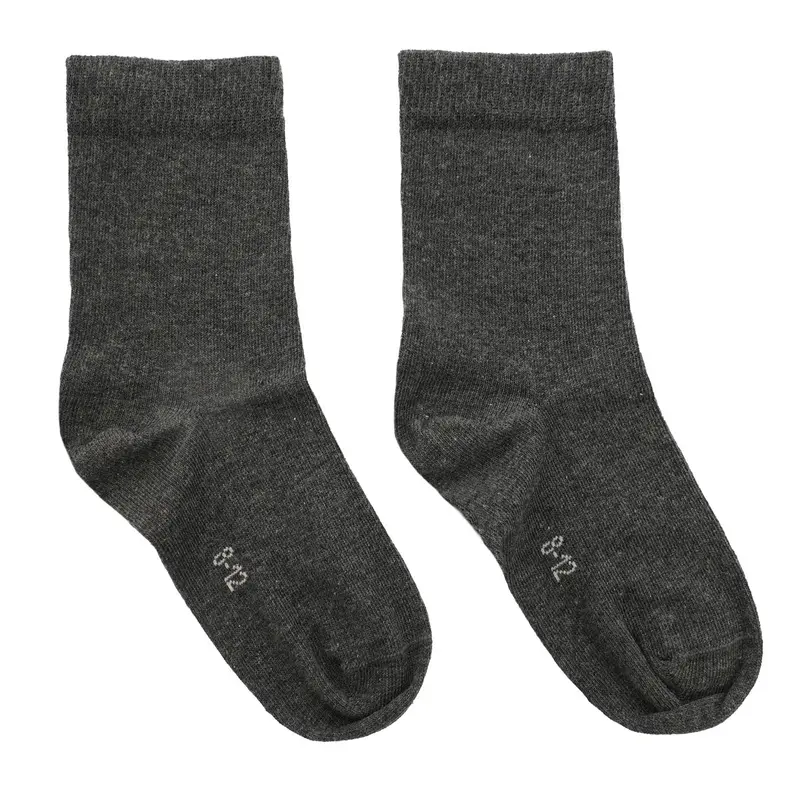 Eco Outfitters Organic Cotton Ankle Socks - Grey 1