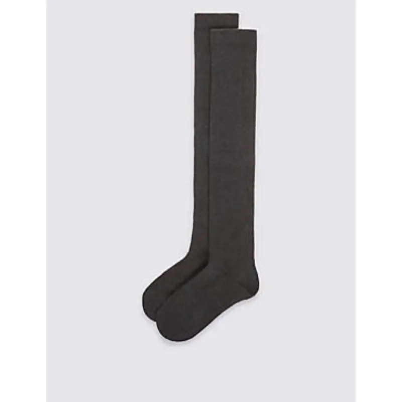 Eco Outfitters Organic Cotton Knee High Socks - Grey 2