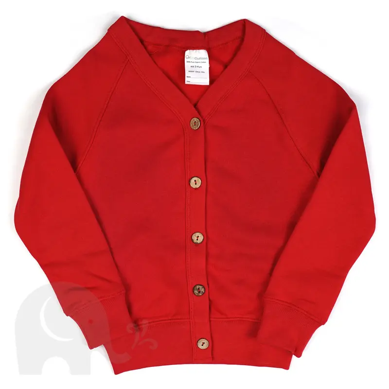 Eco Outfitters Organic Wool-Blend School Cardigan