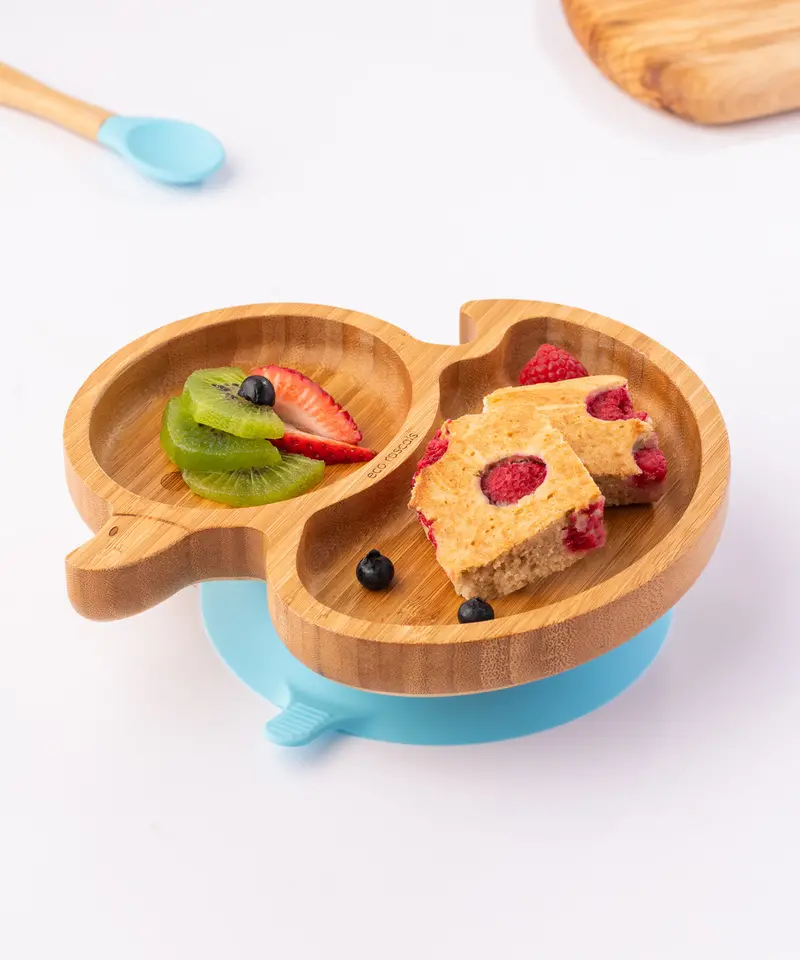 Eco Rascals Duck Plate Gift Set - Blue 2