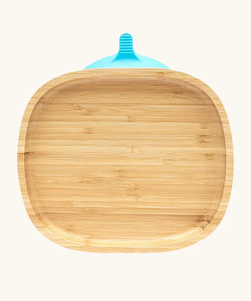 Eco Rascals Rectangle Bamboo Suction Plate 2