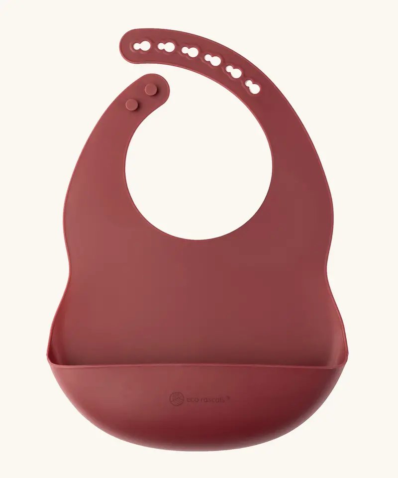 Eco Rascals Silicone Baby Bib 1
