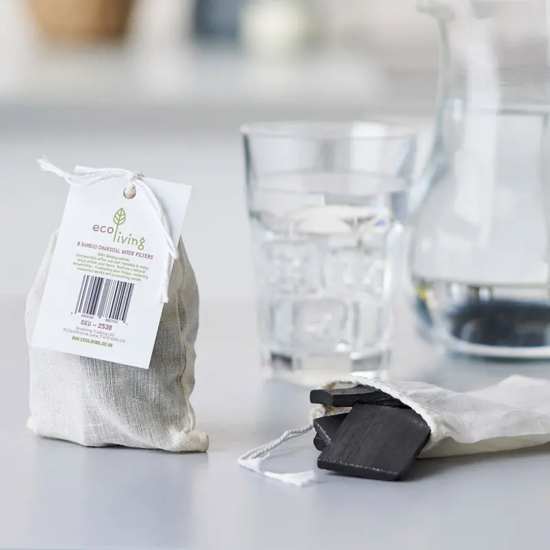 Ecoliving Bamboo Charcoal Water Filters - 4 Pack 1