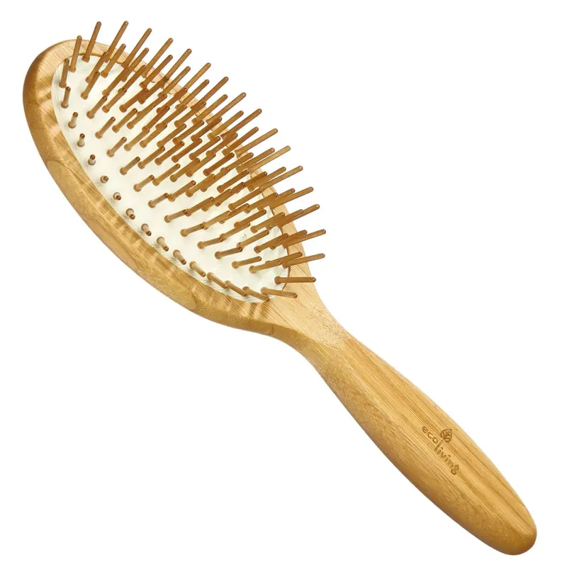 Ecoliving Bamboo Oval Hairbrush 1