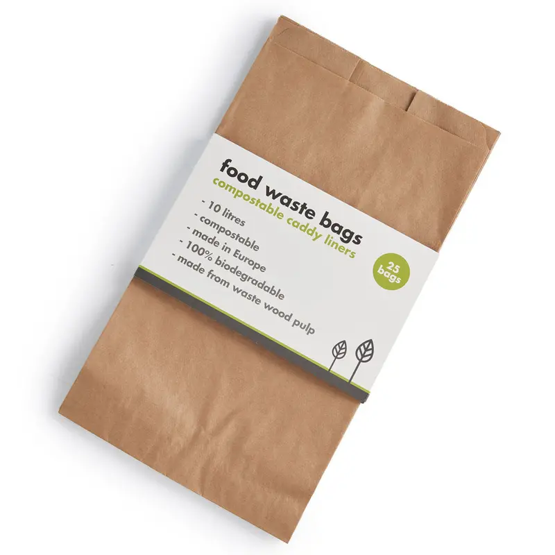 Ecoliving Compostable Food Waste Paper Bags 1