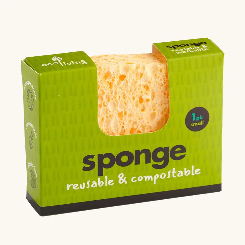 Ecoliving Compostable Wavy Sponge 1
