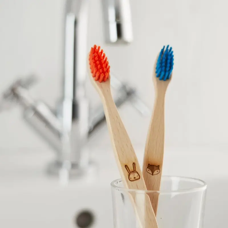 Ecoliving Kids Fox Plant Based Toothbrush 2