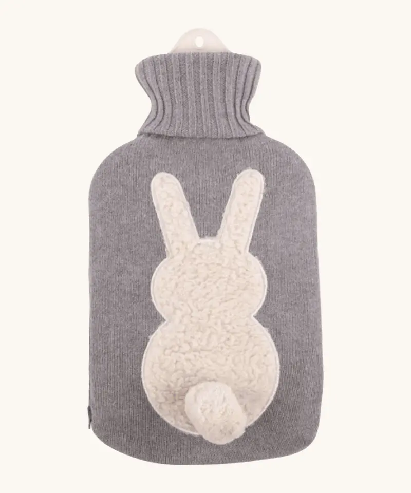 Ecoliving Natural Rubber Hot Water Bottle - Bunny 1