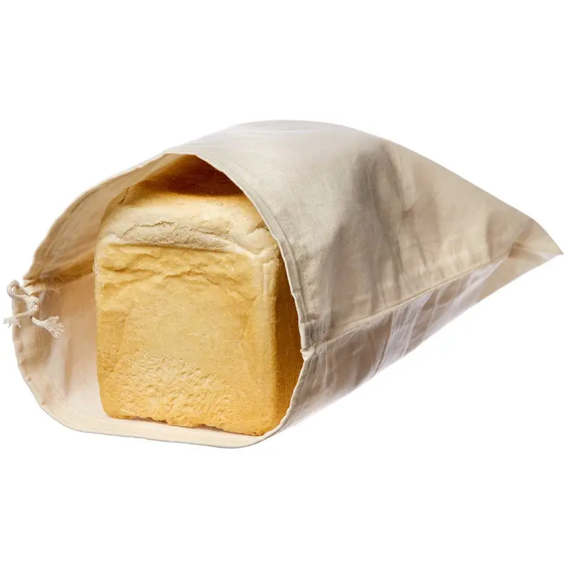 Ecoliving Organic Cotton Bread And Produce Bag 1