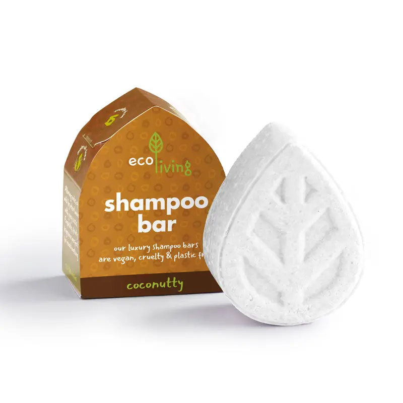 Ecoliving Solid Shampoo Bar - Coconutty 1