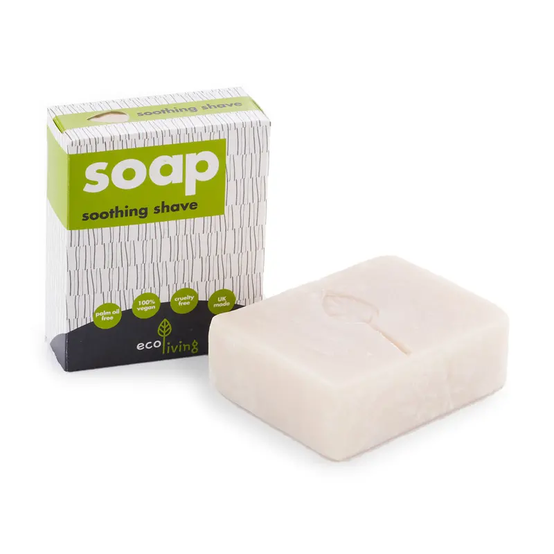 Ecoliving Soothing Shave Soap 100G 1