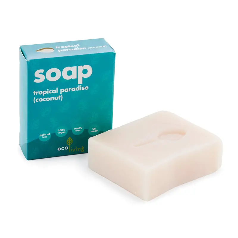 Ecoliving Tropical Paradise Coconut Soap 100G 1