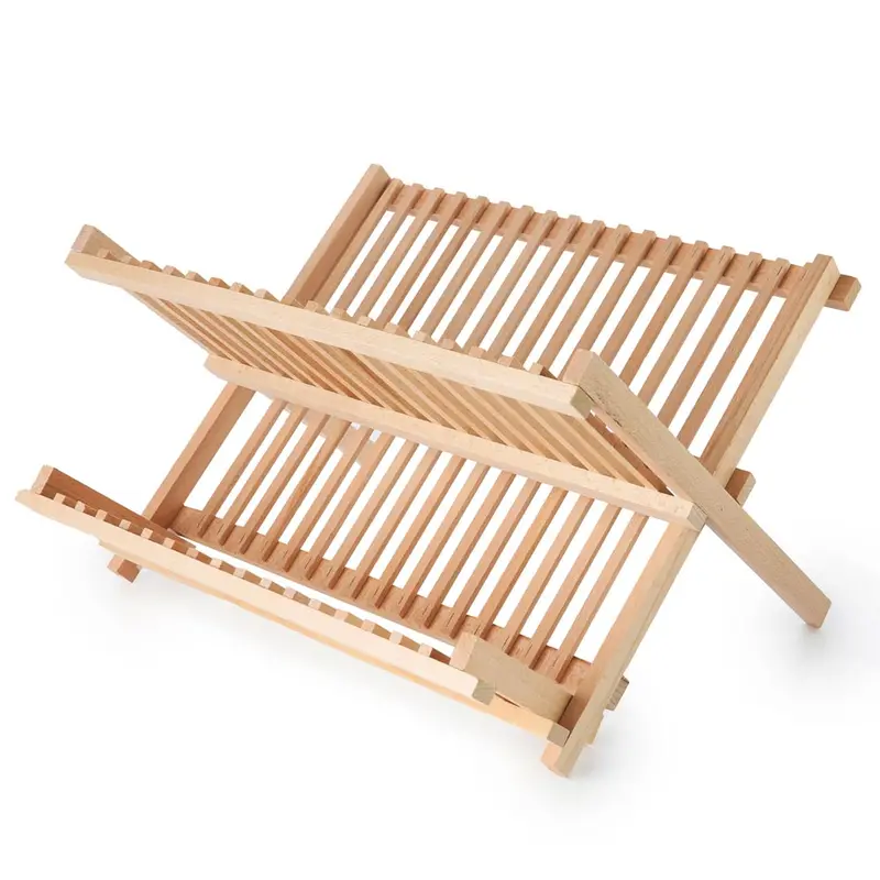 Ecoliving Wooden Dish Drainer 1