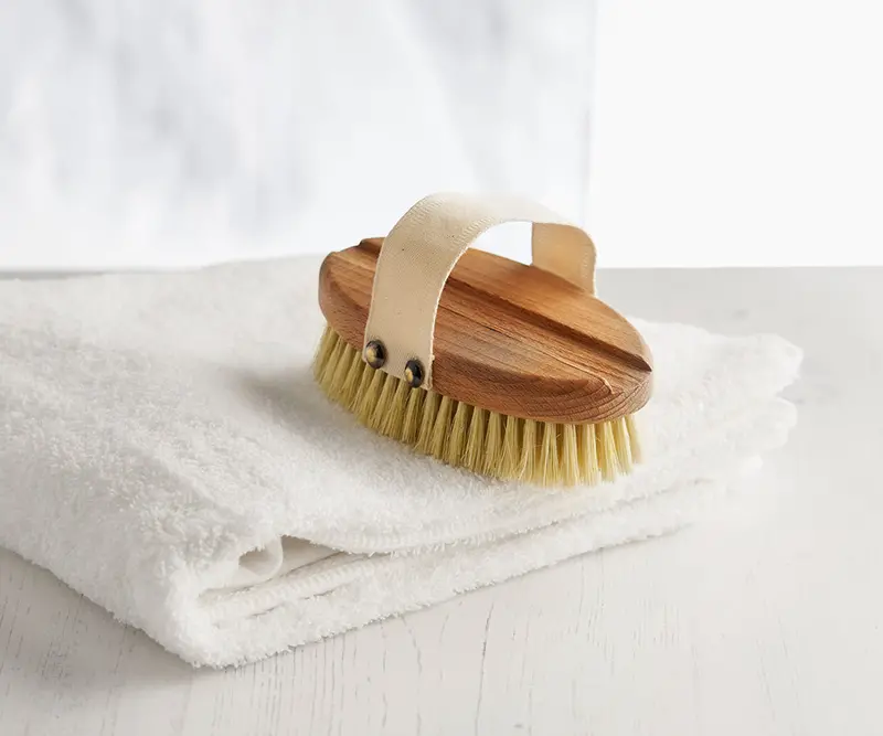 Ecoliving Wooden Hand Held Bath Brush 2