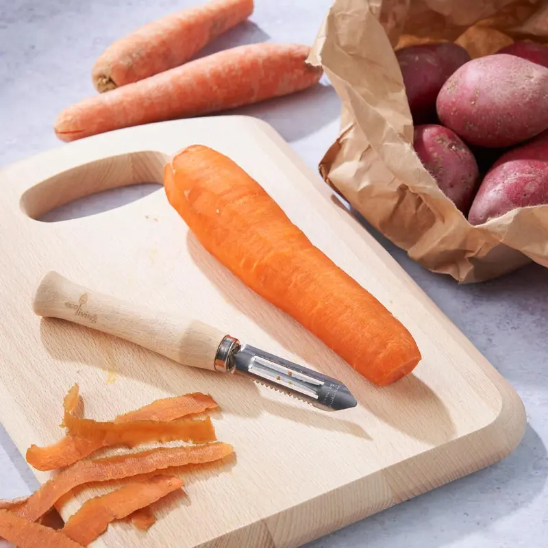 Ecoliving Wooden Potato Peeler 2