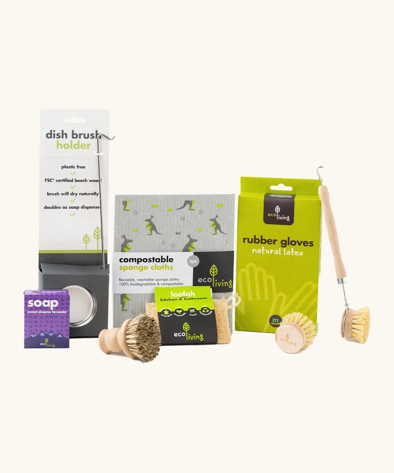 Ecoliving Zero-Waste Cleaning Starter Set 1