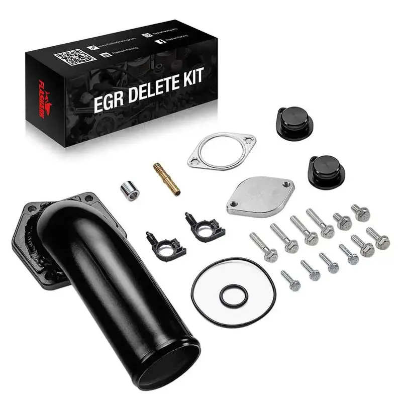 Egr Delete Kit For 2008-2010 6.4L Ford Powerstroke Turbo Diesel F250 F350 F450 1