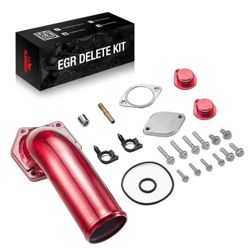 Egr Delete Kit For 2008-2010 6.4L Ford Powerstroke Turbo Diesel F250 F350 F450 3