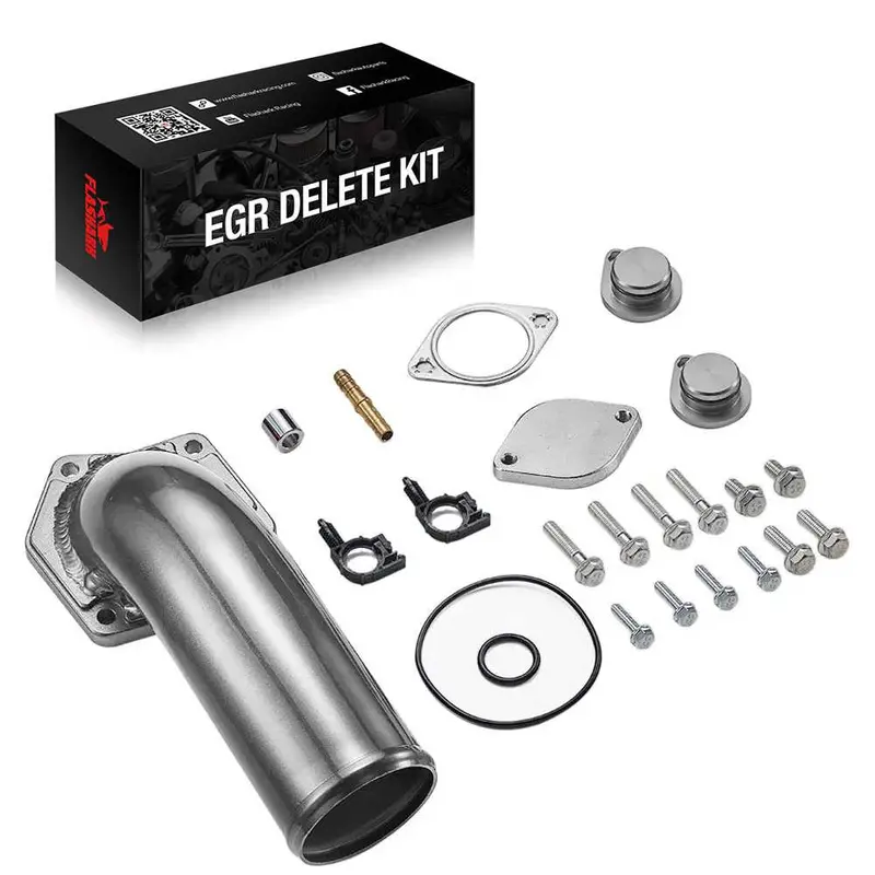 Egr Delete Kit For 2008-2010 6.4L Ford Powerstroke Turbo Diesel F250 F350 F450 4
