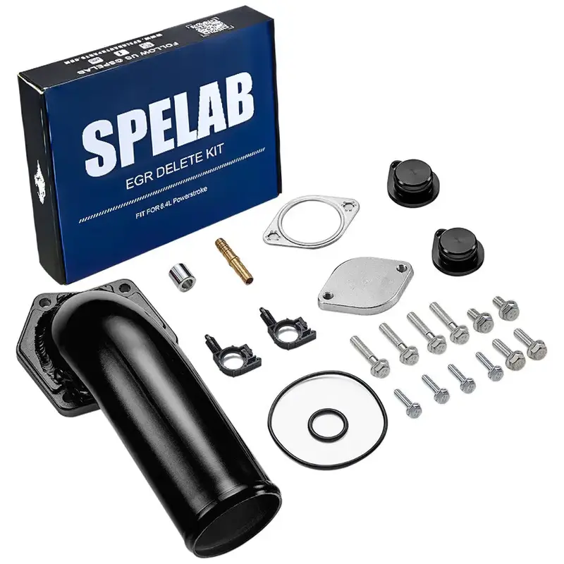Egr Delete Kit For 2008-2010 Ford 6.4L Powerstroke Turbo Diesel | Spelab 1