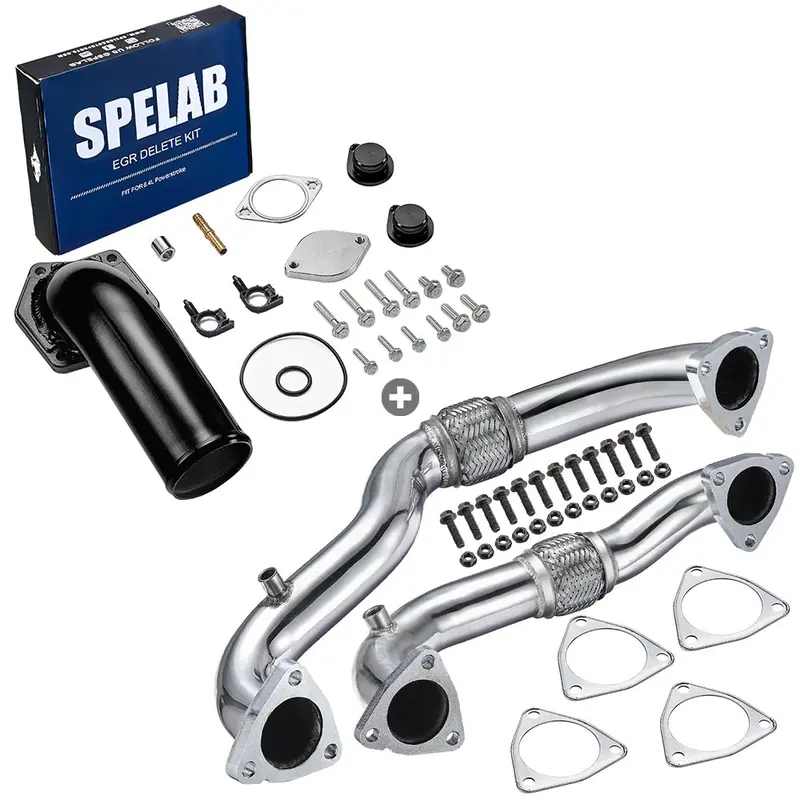 Egr Delete Kit For 2008-2010 Ford 6.4L Powerstroke Turbo Diesel | Spelab 13