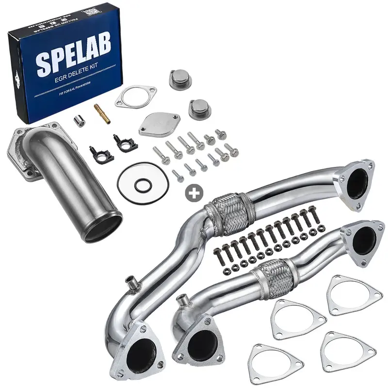 Egr Delete Kit For 2008-2010 Ford 6.4L Powerstroke Turbo Diesel | Spelab 15