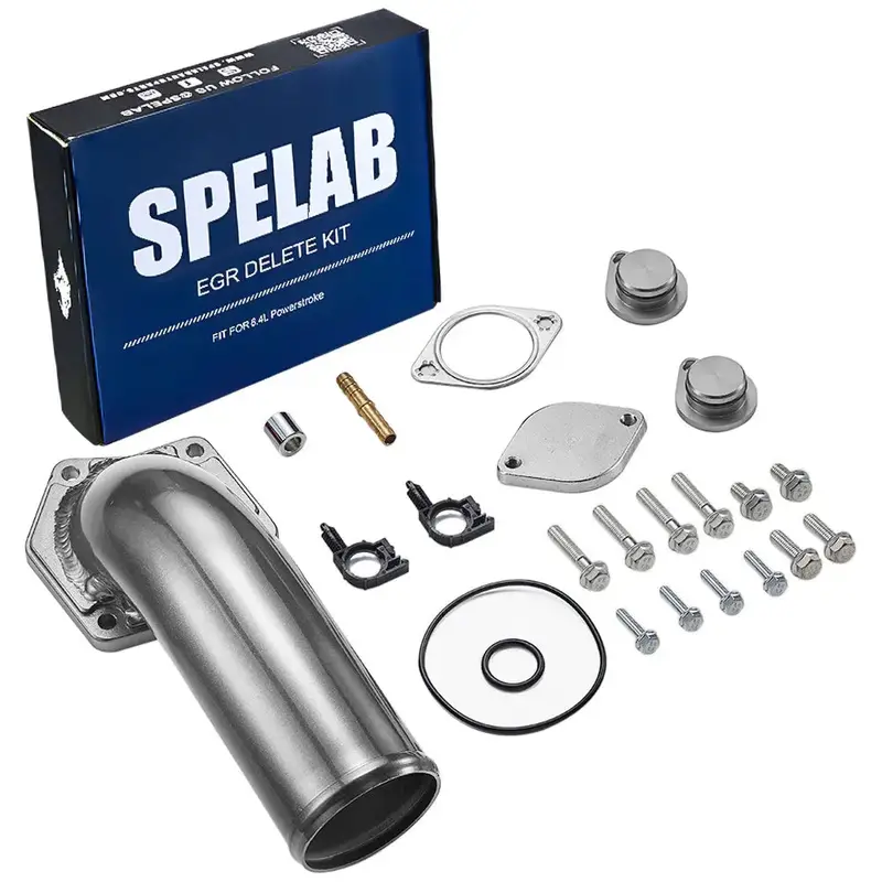 Egr Delete Kit For 2008-2010 Ford 6.4L Powerstroke Turbo Diesel | Spelab 3