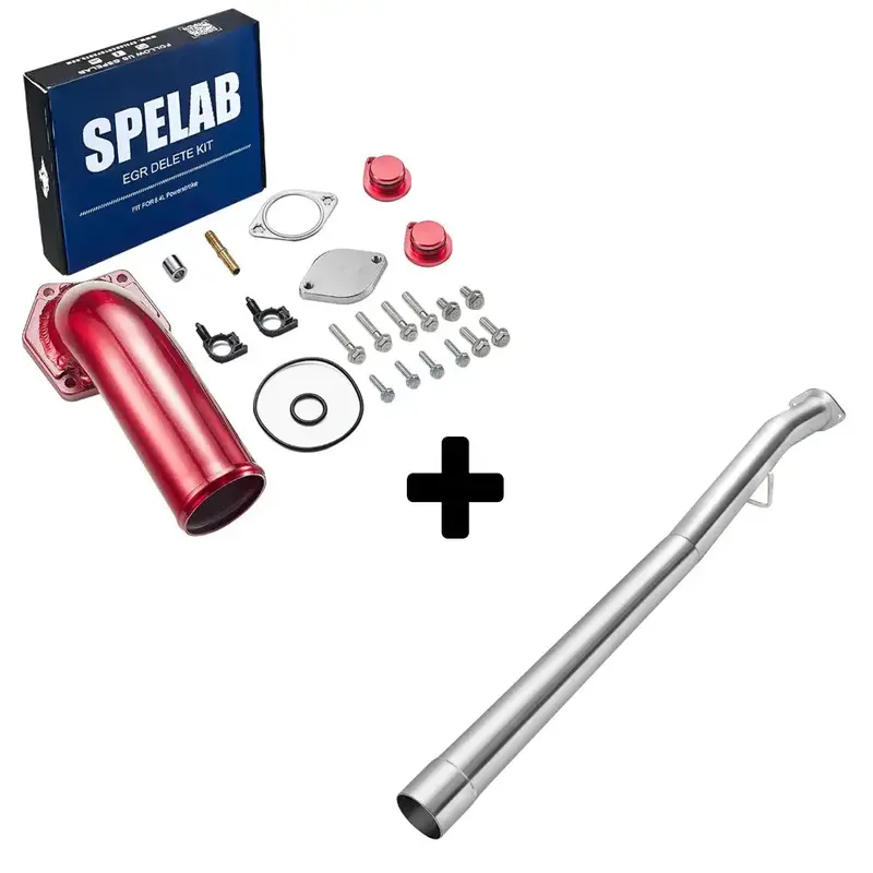 Egr Delete Kit For 2008-2010 Ford 6.4L Powerstroke Turbo Diesel | Spelab 8