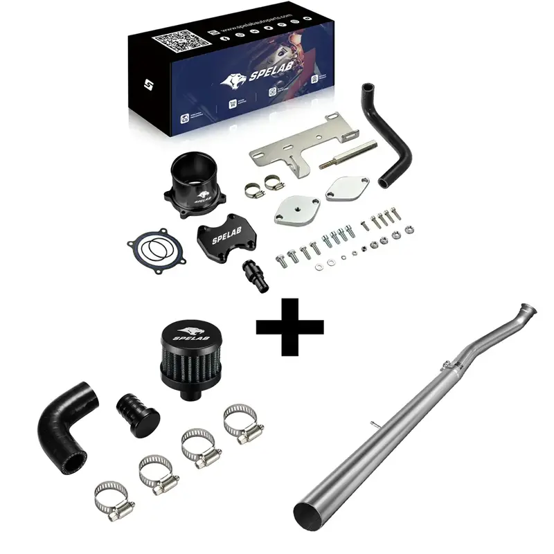 Egr Delete Kit For 2010-2014 Dodge Ram 6.7L Diesel Throttle Valve Cooler | Spelab 10