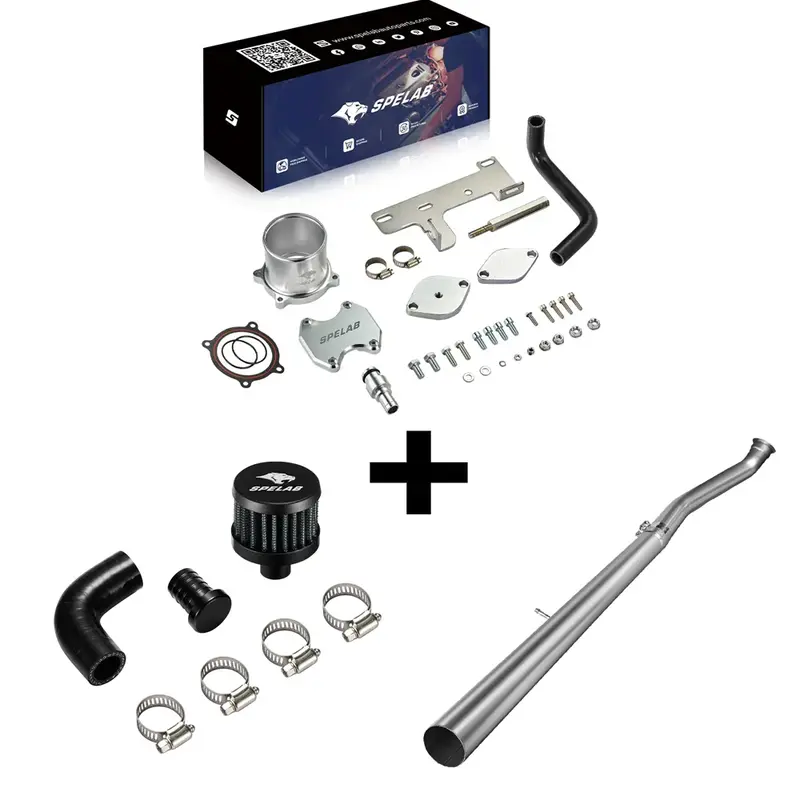 Egr Delete Kit For 2010-2014 Dodge Ram 6.7L Diesel Throttle Valve Cooler | Spelab 11