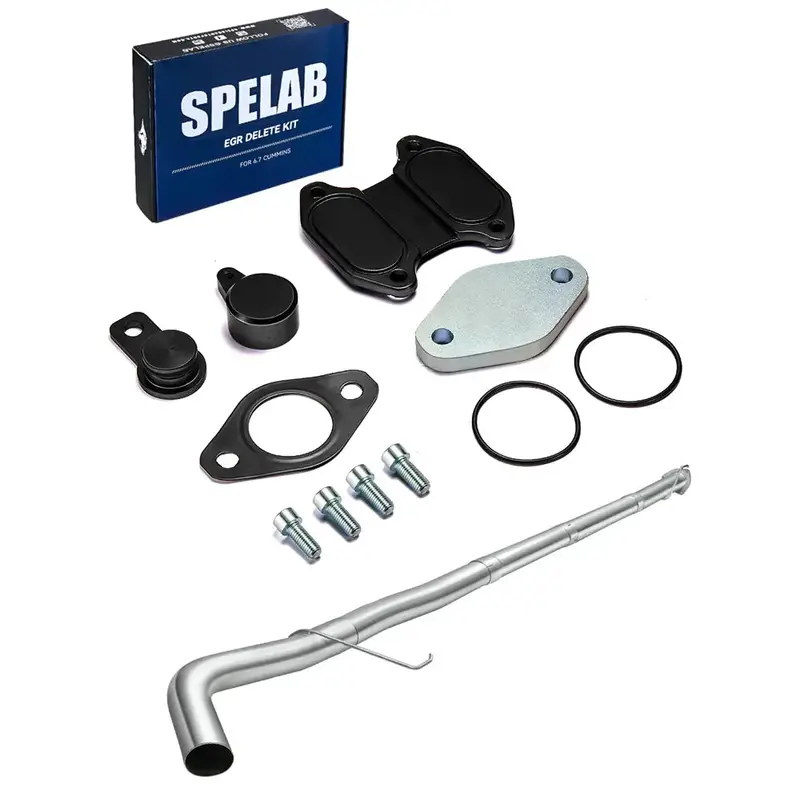 Egr Delete Kit For 2013-2023 Dodge Ram 6.7L Diedel Cab & Chassis Spelab 4