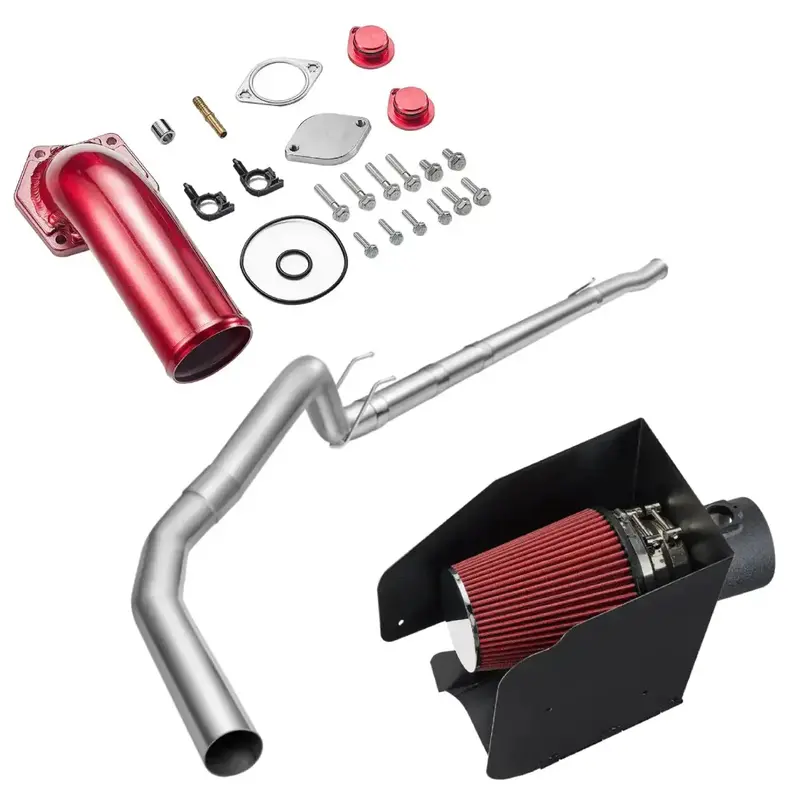 Egr/Dpf Delete Kit/Air Intake Kit For 2008-2010 Ford 6.4 Powerstroke F250 F350 F450 6.4L 1