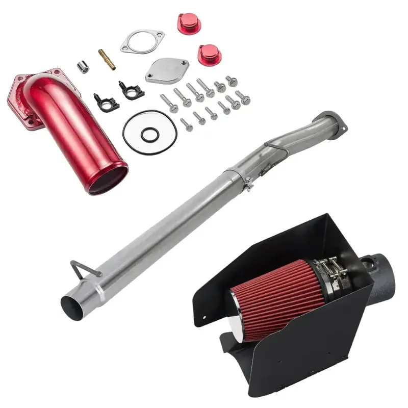 Egr/Dpf Delete Kit/Air Intake Kit For 2008-2010 Ford 6.4 Powerstroke F250 F350 F450 6.4L 2