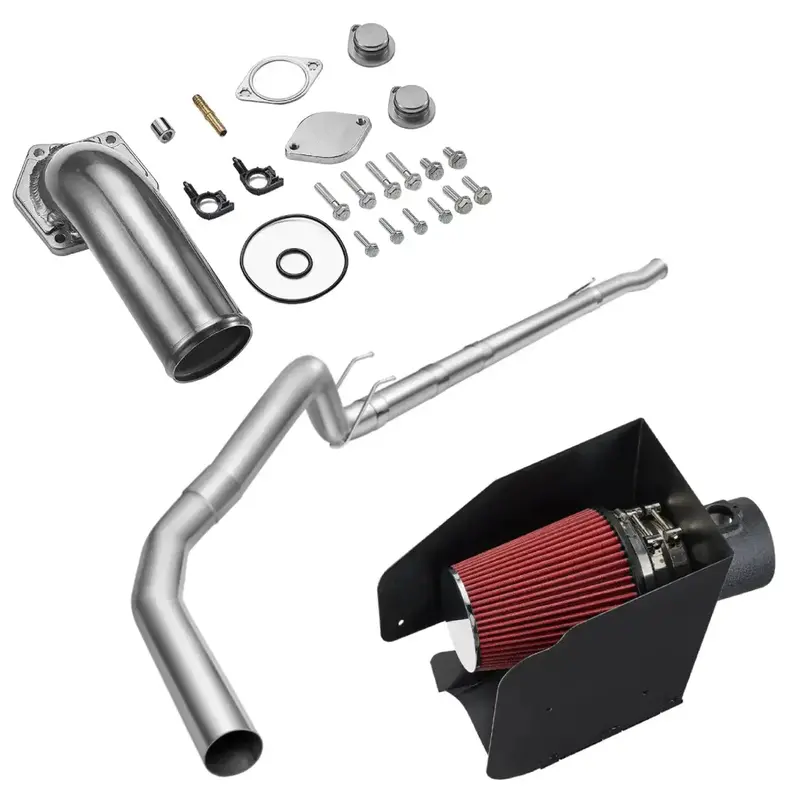Egr/Dpf Delete Kit/Air Intake Kit For 2008-2010 Ford 6.4 Powerstroke F250 F350 F450 6.4L 5