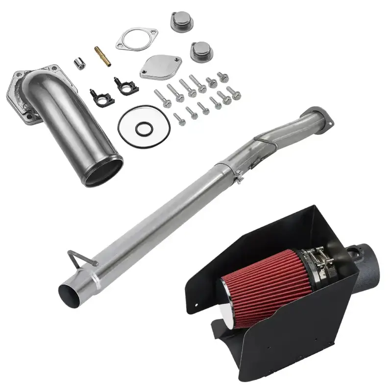 Egr/Dpf Delete Kit/Air Intake Kit For 2008-2010 Ford 6.4 Powerstroke F250 F350 F450 6.4L 6
