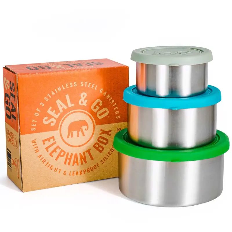 Elephant Box Seal & Go 3 Leakproof Containers 1