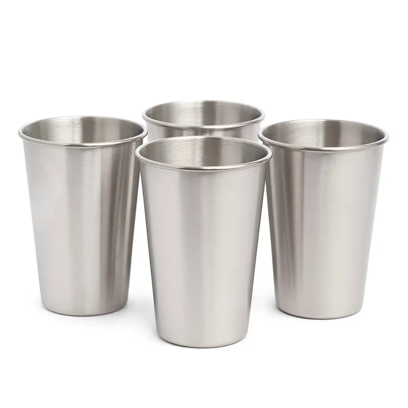 Elephant Box Stainless Steel Cups 350Ml - 4 Pack 1