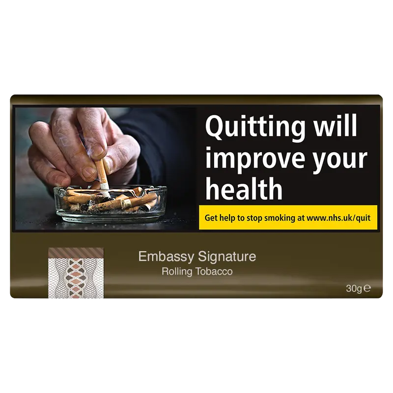 Embassy Signature Handrolling Tobacco - 30G Pouch 1