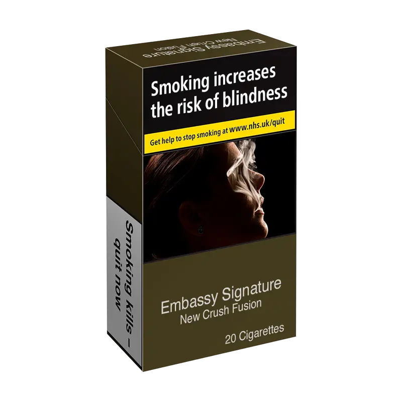 Embassy Signature New Crush Fusion King Size - 20 Cigarettes 1