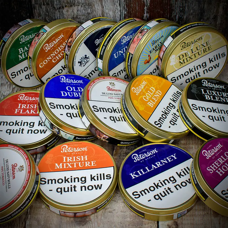 Empty Round 50G Pipe Tobacco Tin - Random Selection 1